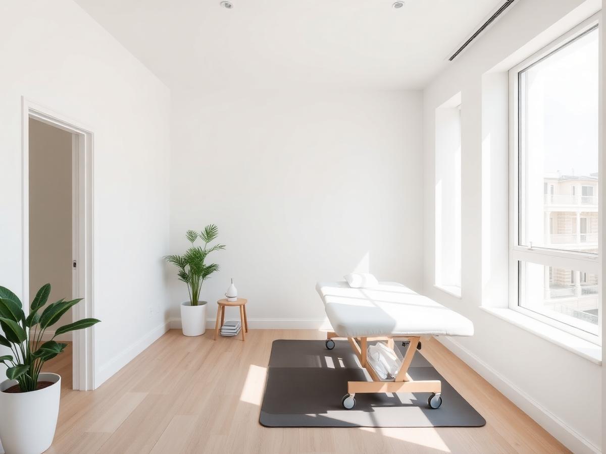 Studio de fisioterapia equipado — Batel, Curitiba